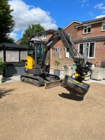 Volvo EC27D Excavator Complete With Engcon Tiltrotator For Hire